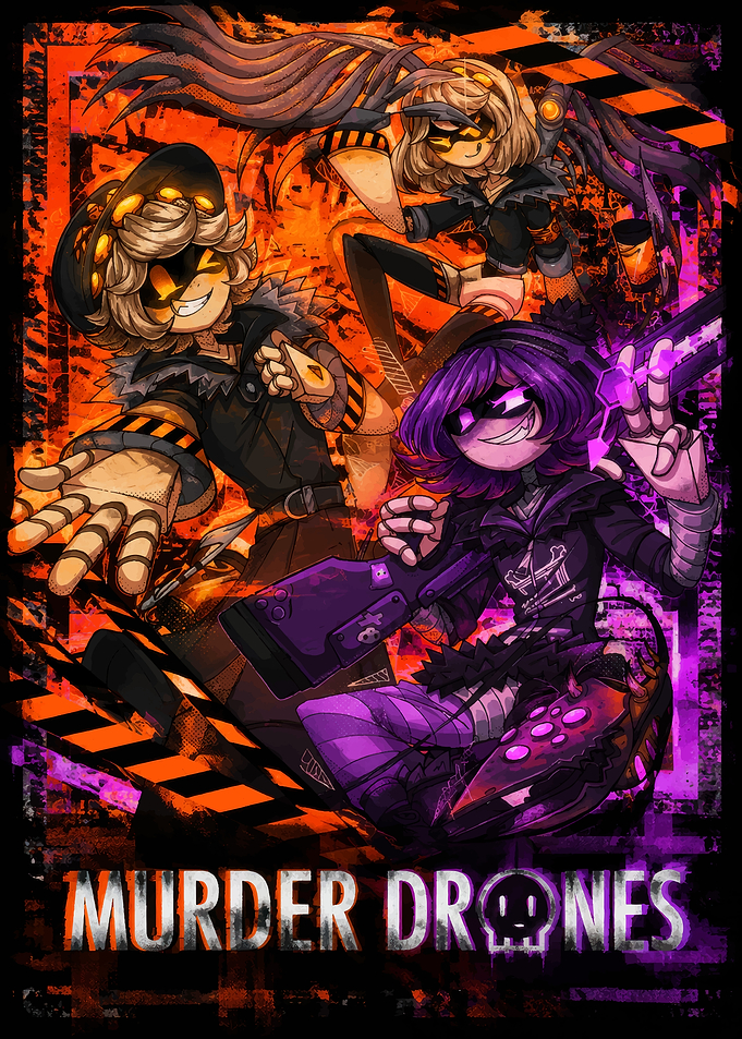 Murder Drones Character Poster