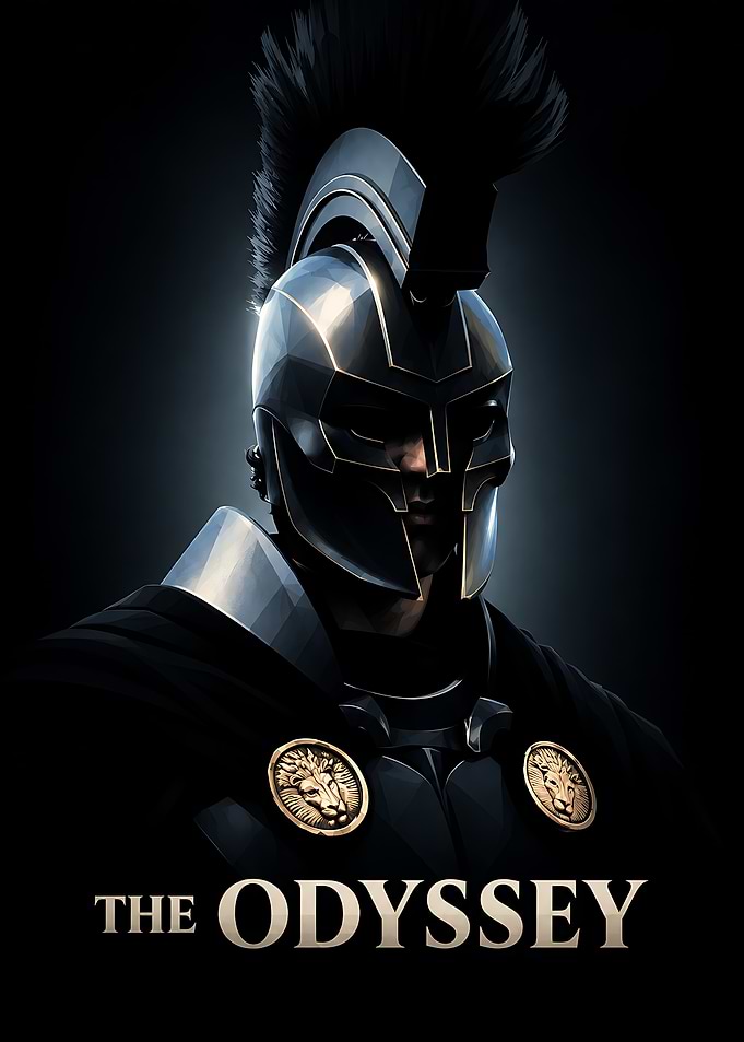 The Odyssey Spartan Warrior Poster