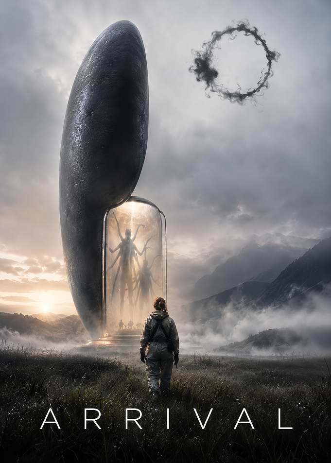 Arrival Movie Poster Art