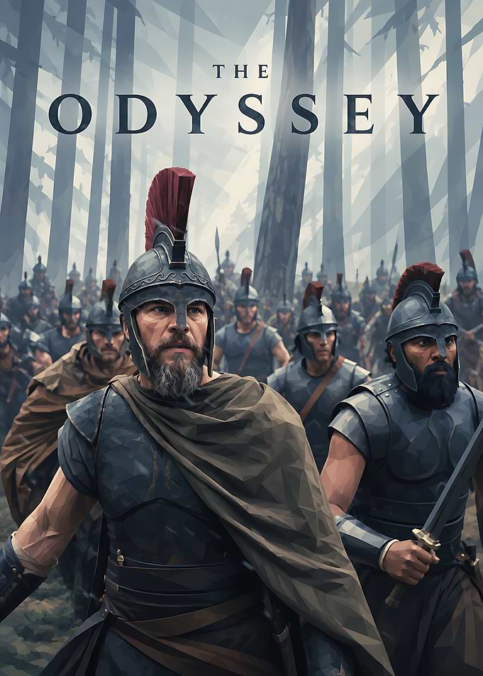 The Odyssey Ancient Greek Warriors Poster