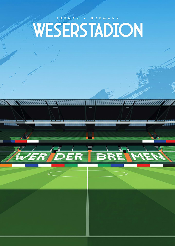Weserstadion Bremen Germany Soccer Stadium