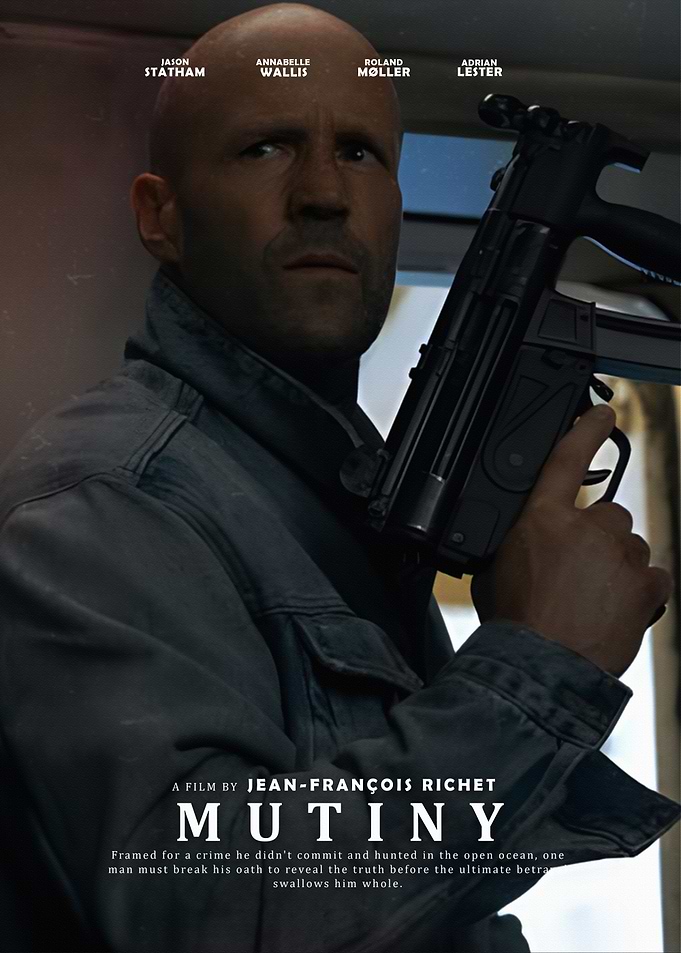 Jason Statham in Mutiny Movie Poster