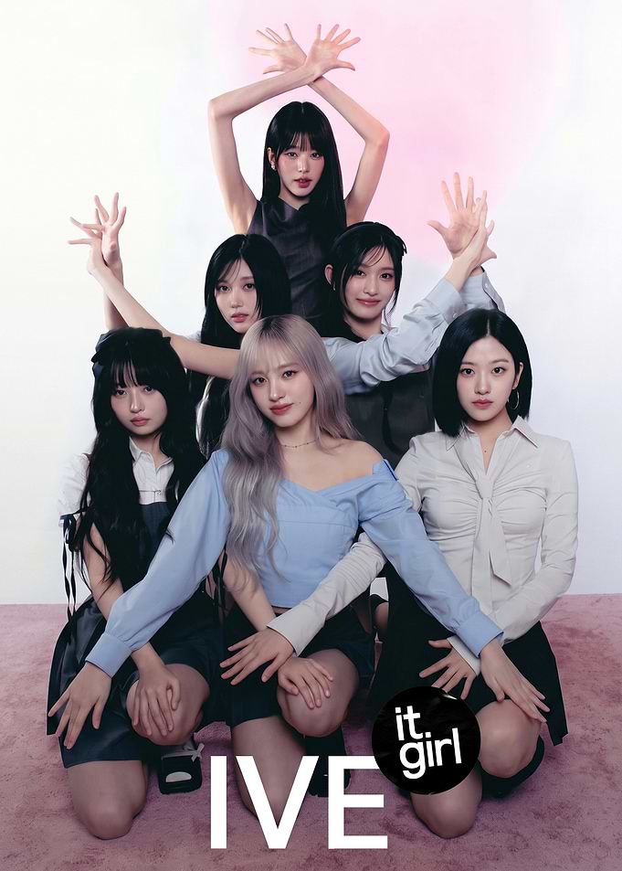 IVE K-pop Group Poster