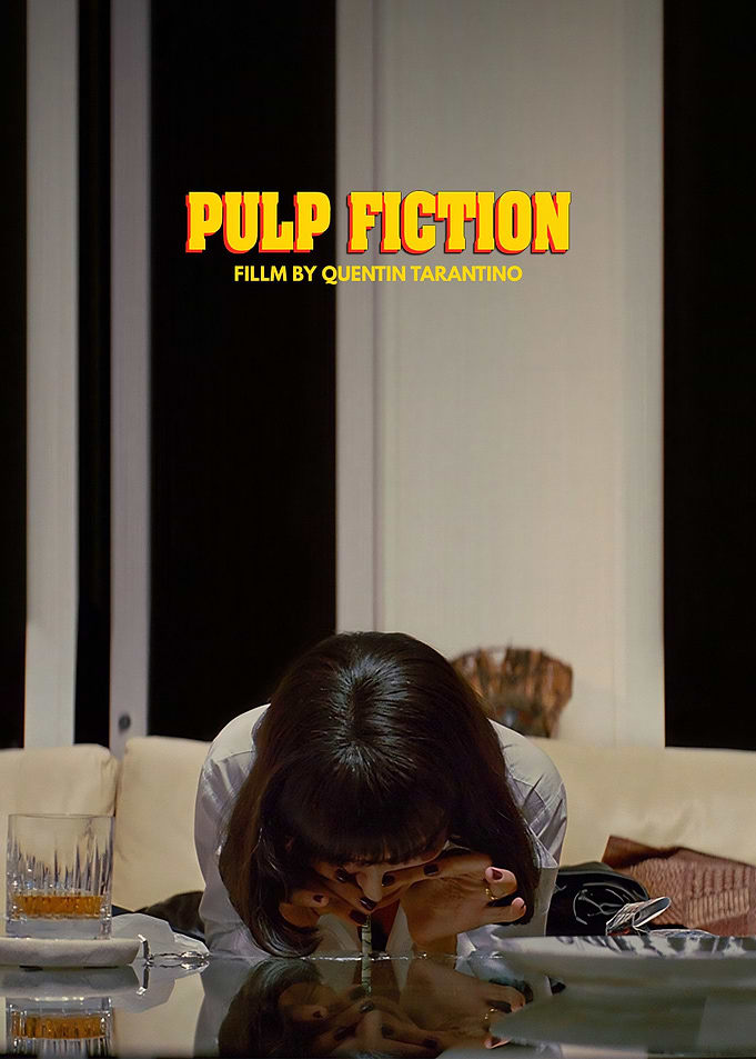 Pulp Fiction Mia Wallace Poster