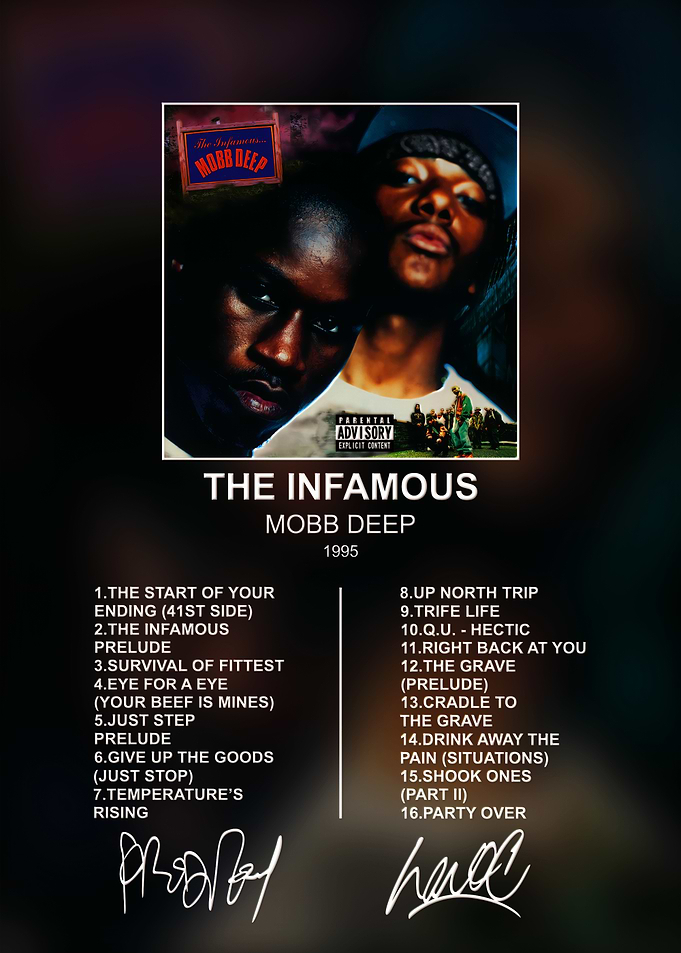Mobb Deep The Infamous Album Poster