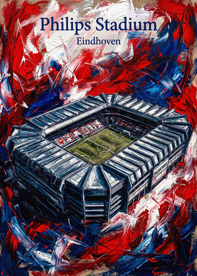 Philips Stadium Eindhoven Painting