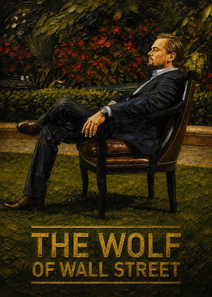 The Wolf of Wall Street Portrait