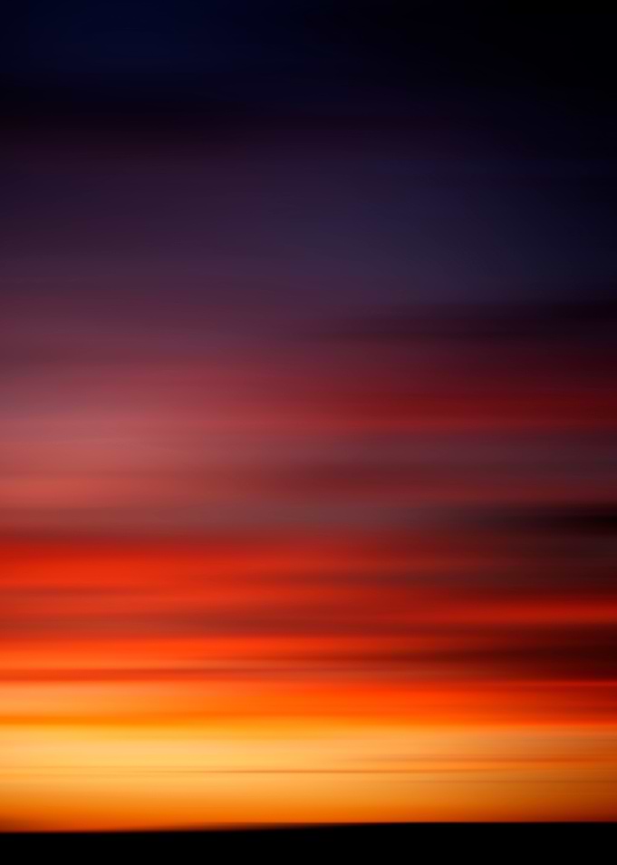 Abstract Motion Blur Sunset Gradient