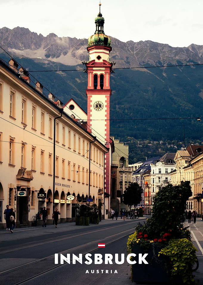 Innsbruck Austria City Street View