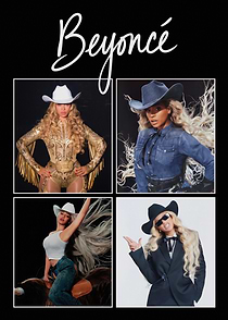 Beyoncé Cowboy Carter Collage Poster