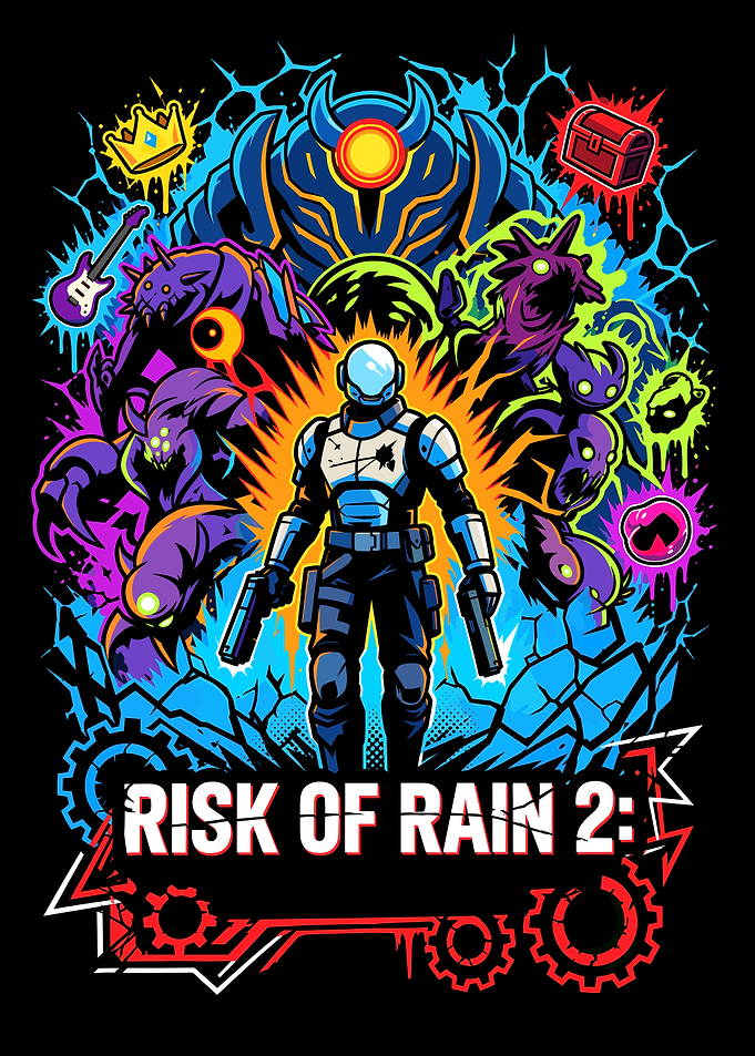 Risk of Rain 2 Commando Illustration