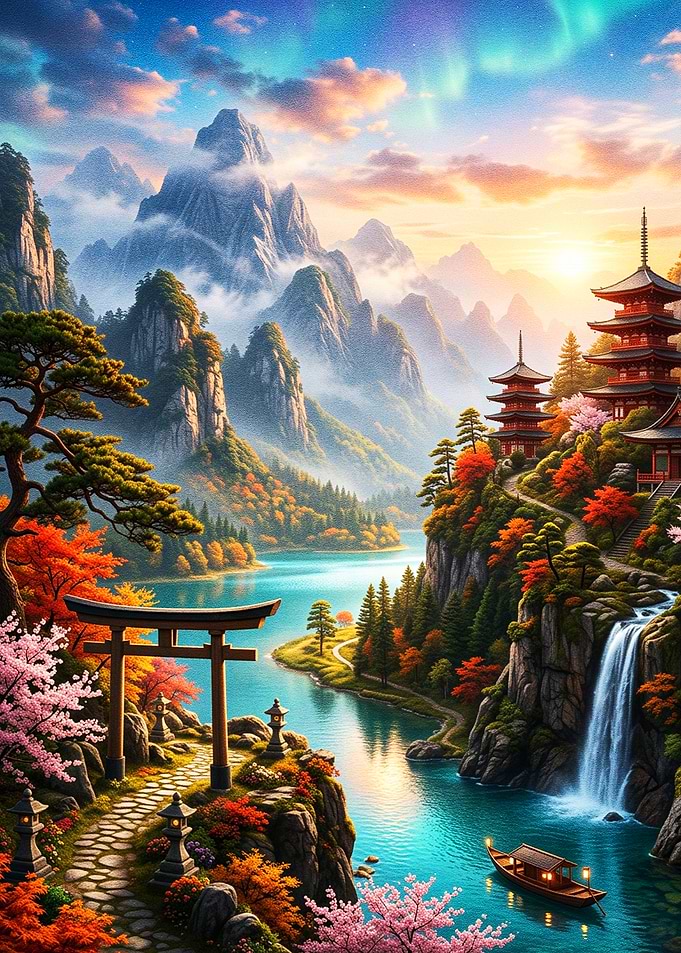 Sacred Peaks of Japan