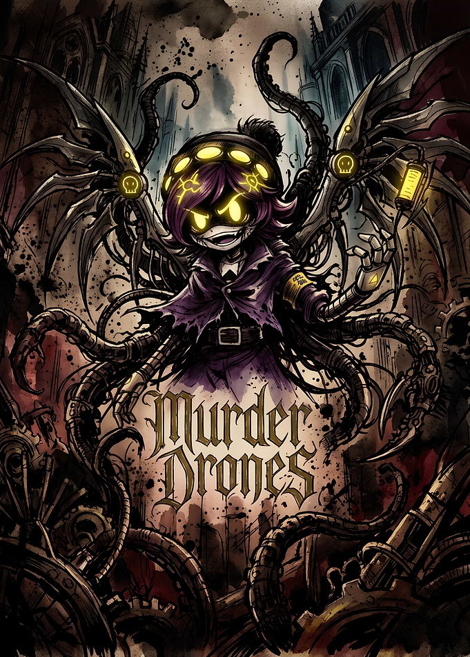 Murder Drones Uzi Doorman Poster