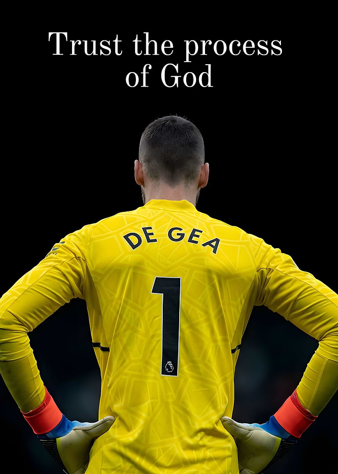 David De Gea Inspirational Poster
