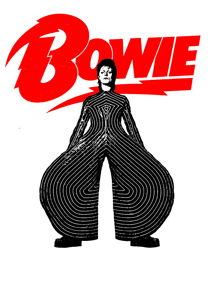 David Bowie Graphic Art Print