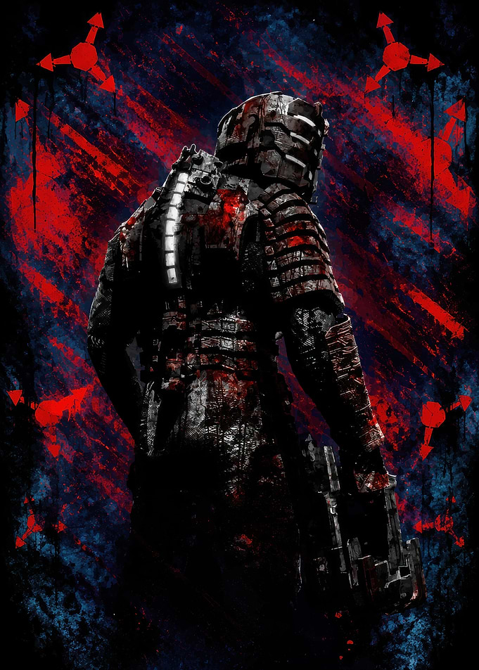 Dead Space Isaac Clarke Poster