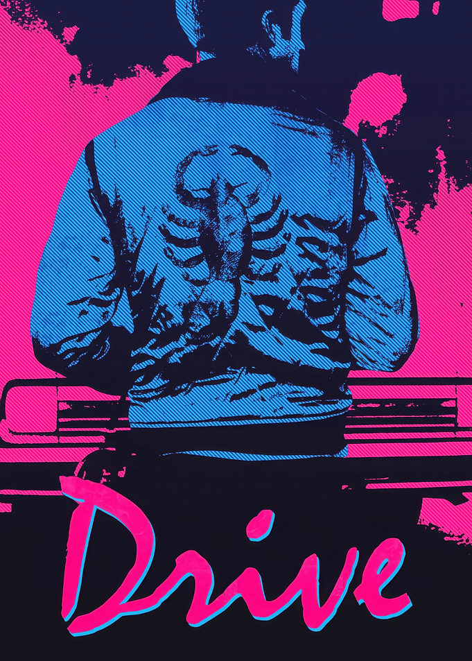 Drive Movie Scorpion Jacket Poster
