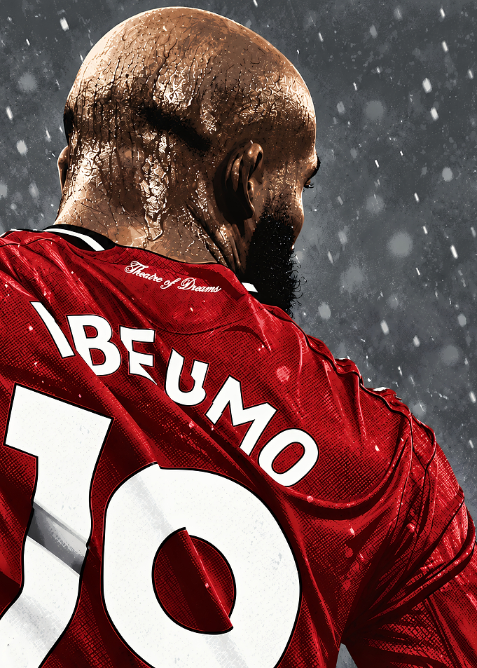 Bryan Mbeumo Football Player Poster