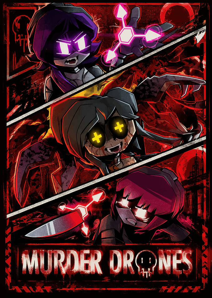 Murder Drones Character Poster