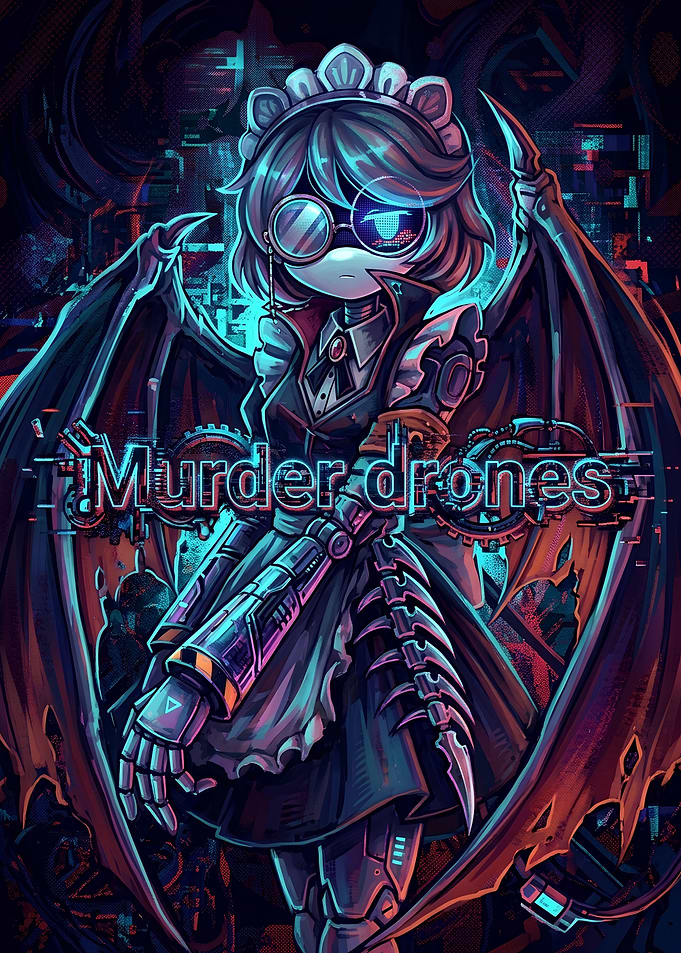 Cyn Murder Drones Maid Illustration