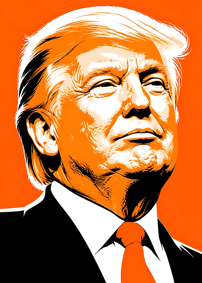 Donald Trump Pop Art Portrait