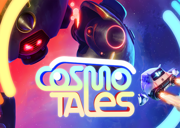 Cosmo Tales Space Adventure Poster