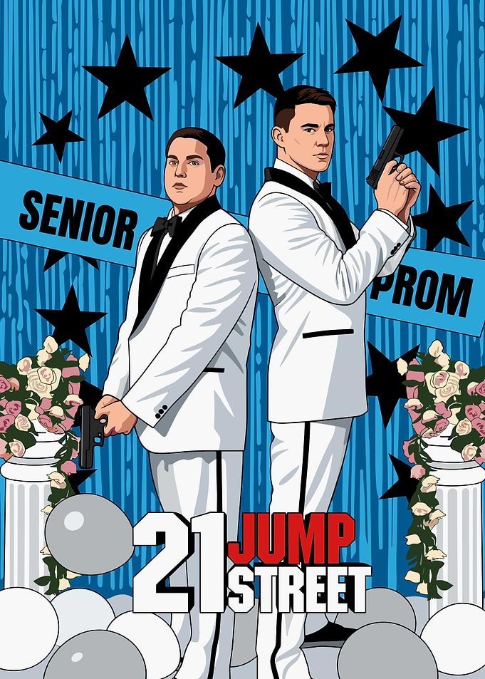 21 Jump Street Prom Poster Art
