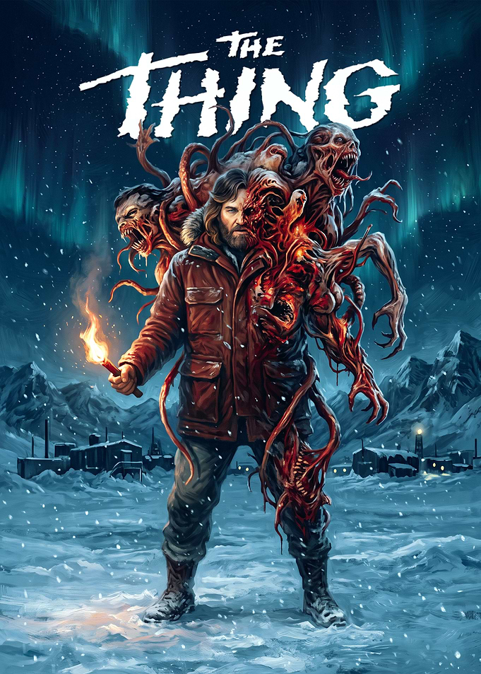 The Thing Movie Poster Art
