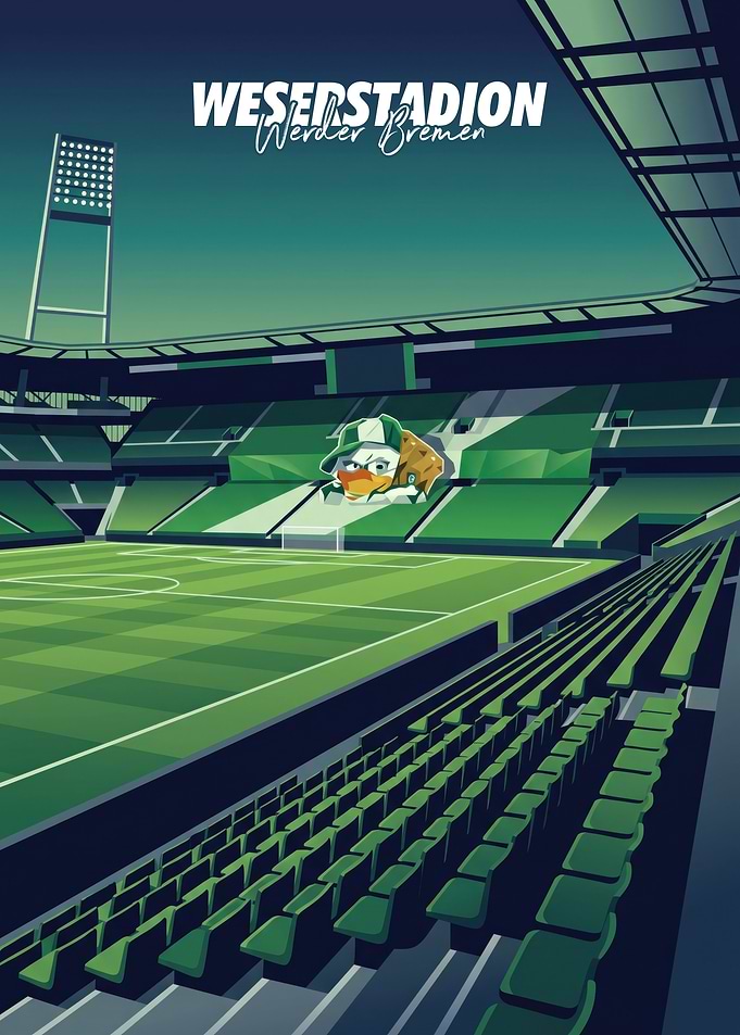 The Historic Home Of Werder Bremen