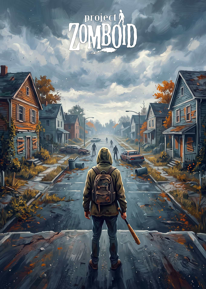 Project Zomboid Survival Poster
