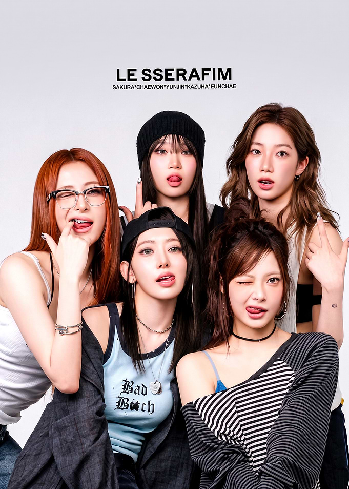 LE SSERAFIM Group Portrait