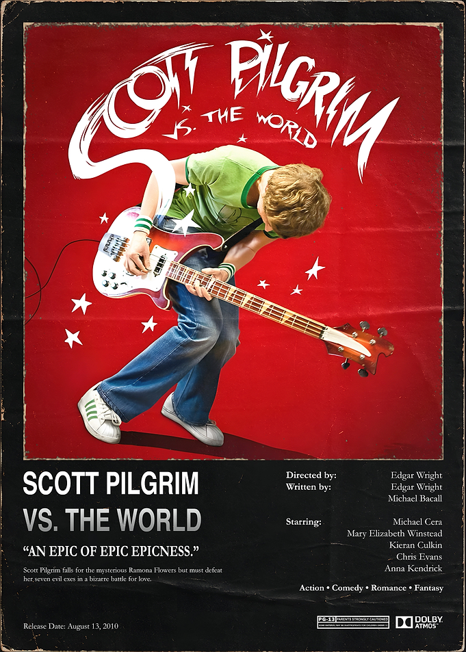 Scott Pilgrim vs. The World Poster