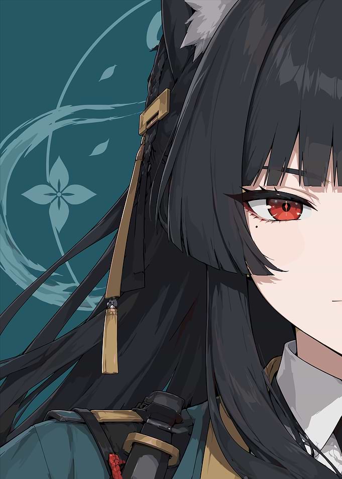 Close-up Portrait of Honkai Star Rail Character
