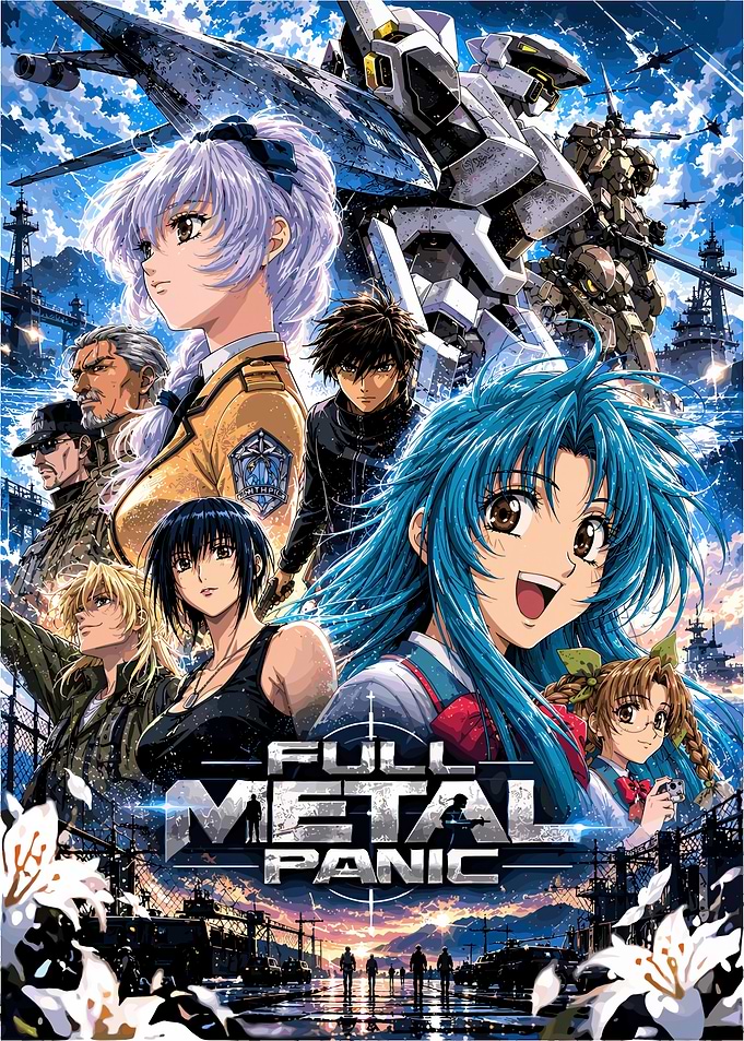 Full Metal Panic Anime Poster