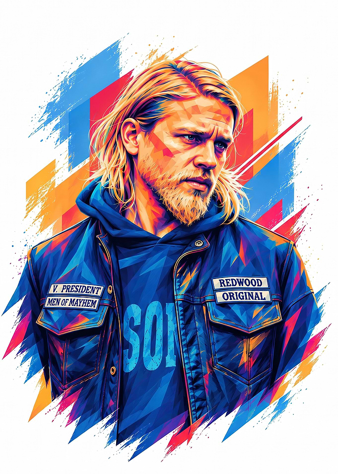 Jax Teller Sons of Anarchy Portrait