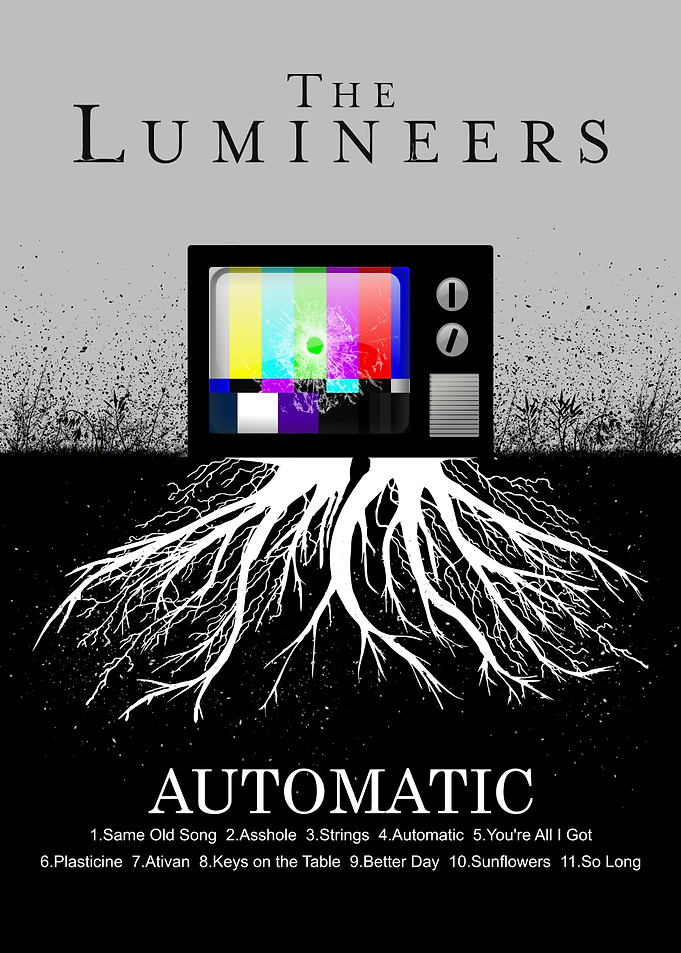 The Lumineers Automatic Album Poster