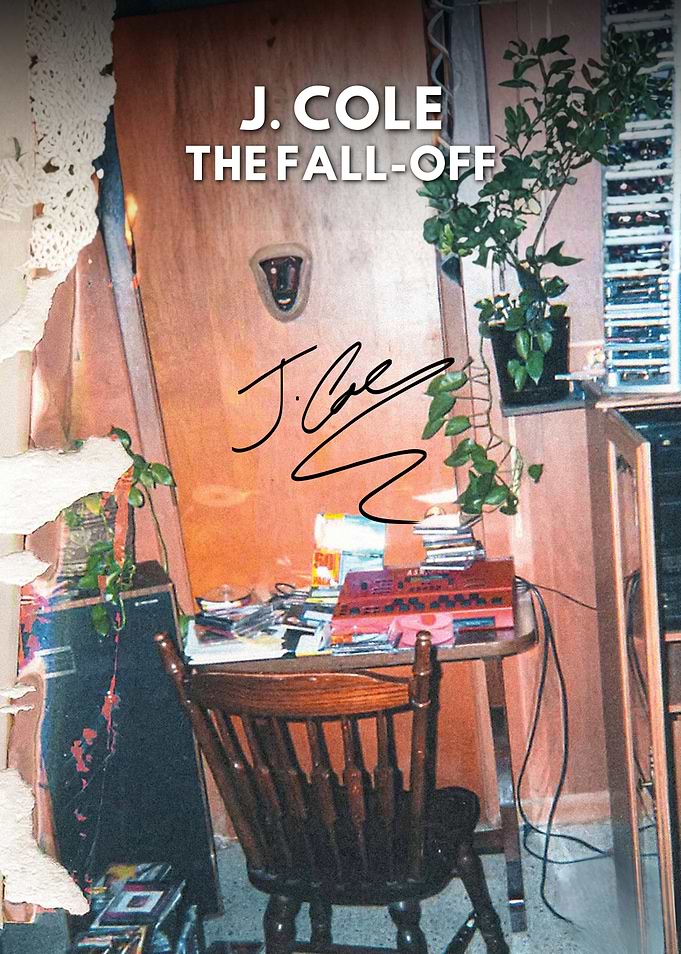 J. Cole The Fall-Off Poster