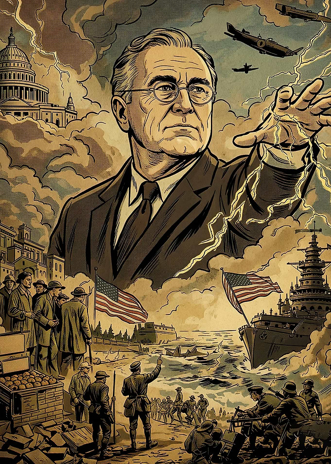 Franklin D. Roosevelt Wartime Poster Art