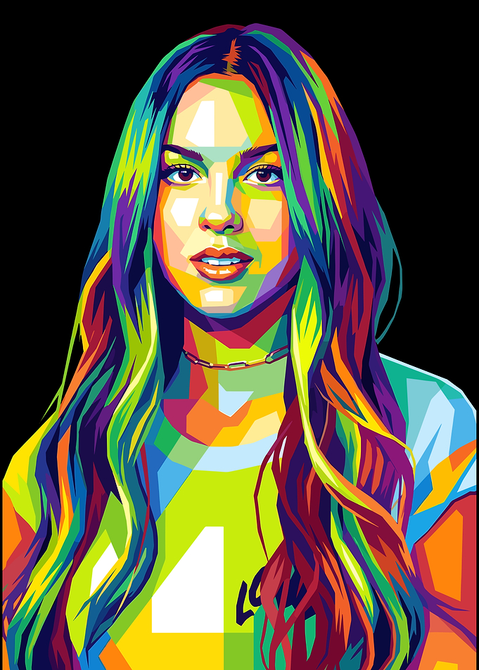Olivia Rodrigo Pop Art
