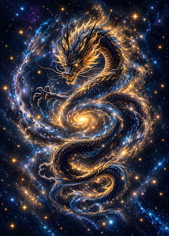 Celestial Dragon of the Galaxy