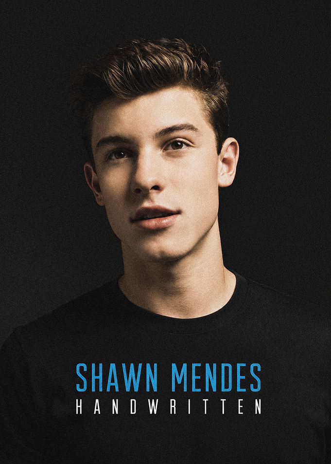 Shawn Mendes Handwritten Album Cover