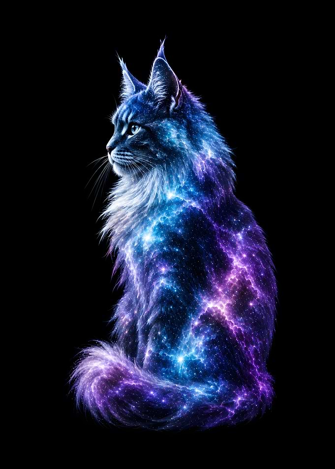 Cosmic Maine Coon