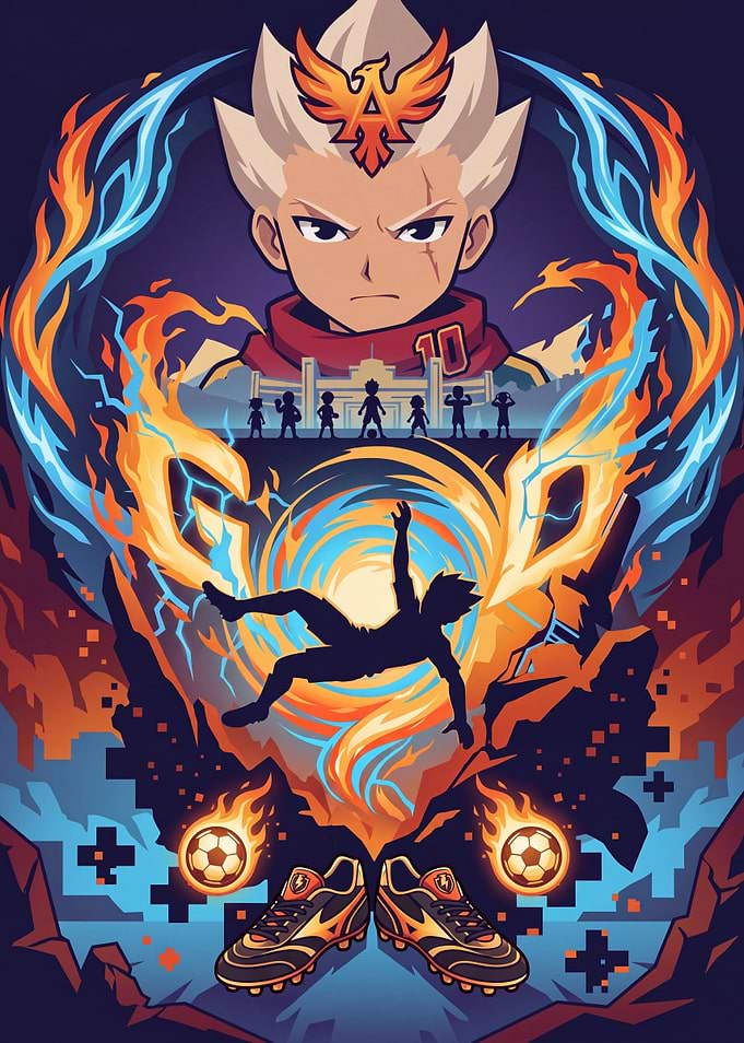 Inazuma Eleven Axel Blaze Fan Art