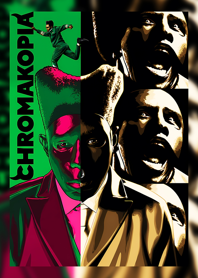 Tyler, the Creator Chromakopia Poster