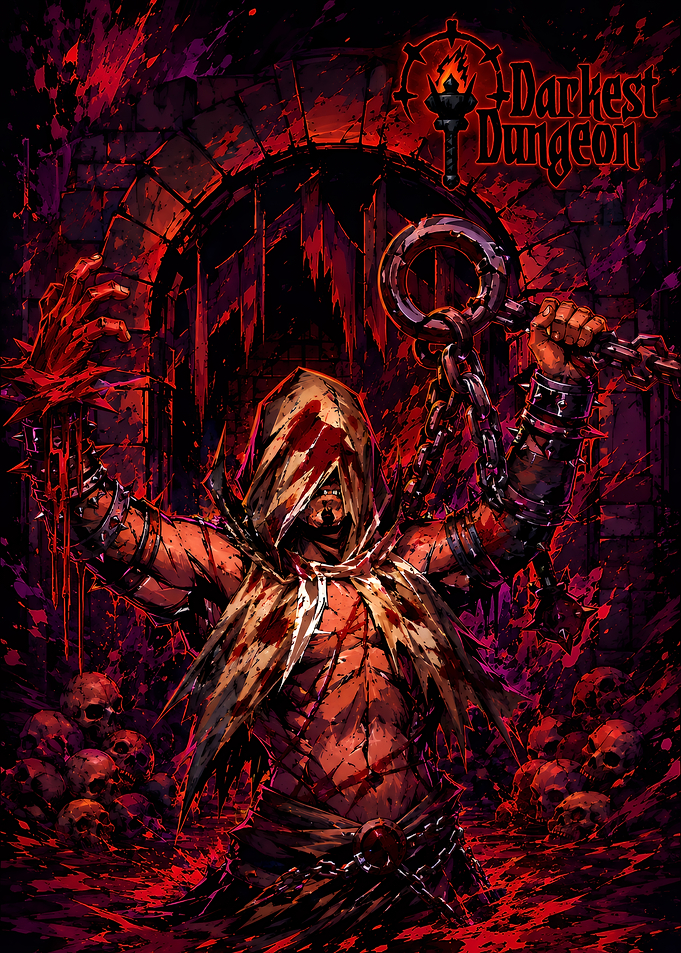 Darkest Dungeon Flagellant Character Art
