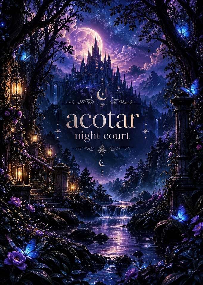 ACOTAR Night Court Fantasy Landscape