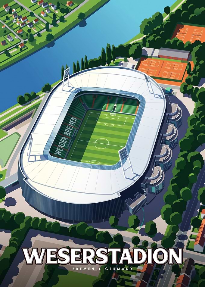 Weserstadion Bremen Germany Stadium