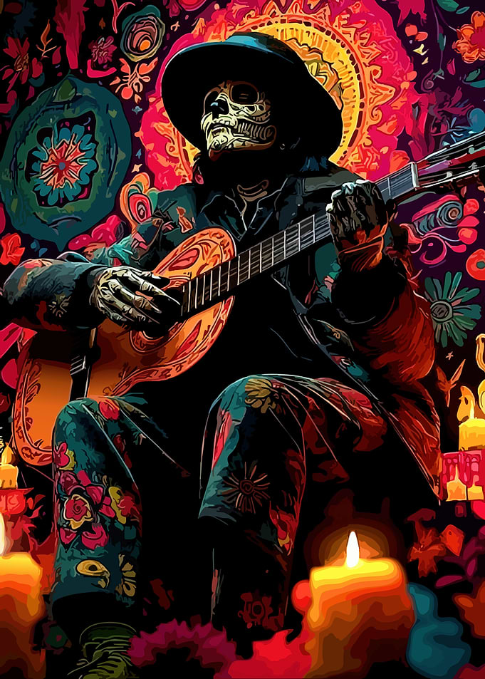 Day of the Dead Guitarist