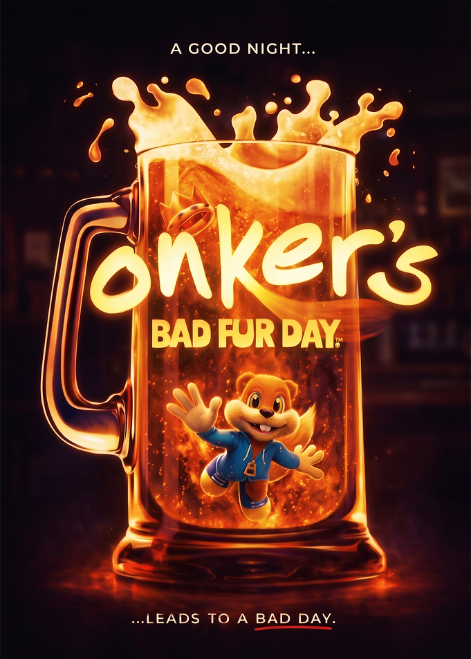 Bad Fur Day Poster