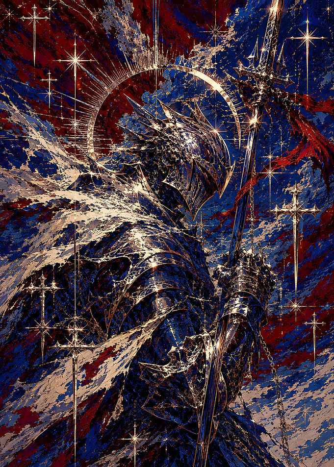 Ethereal Knight in Shining Armor